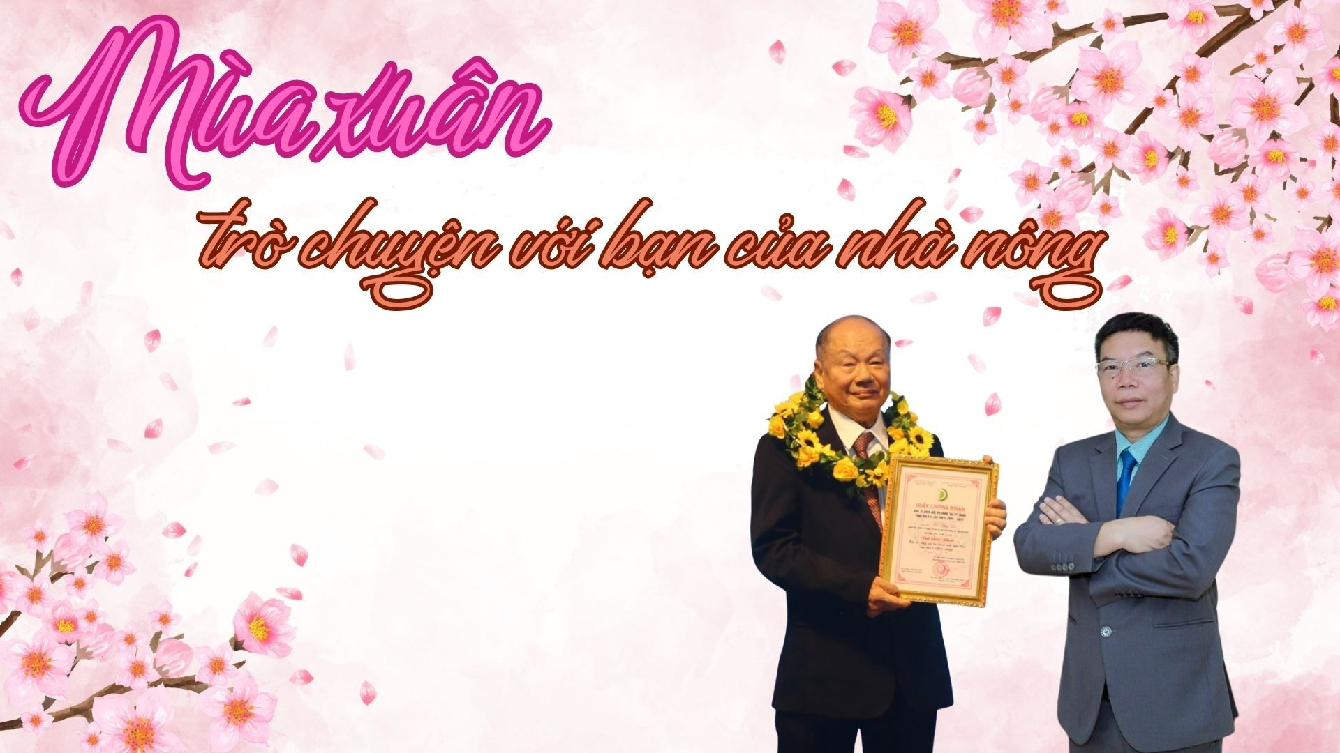 Mùa xuân trò chuyện với bạn của nhà nông