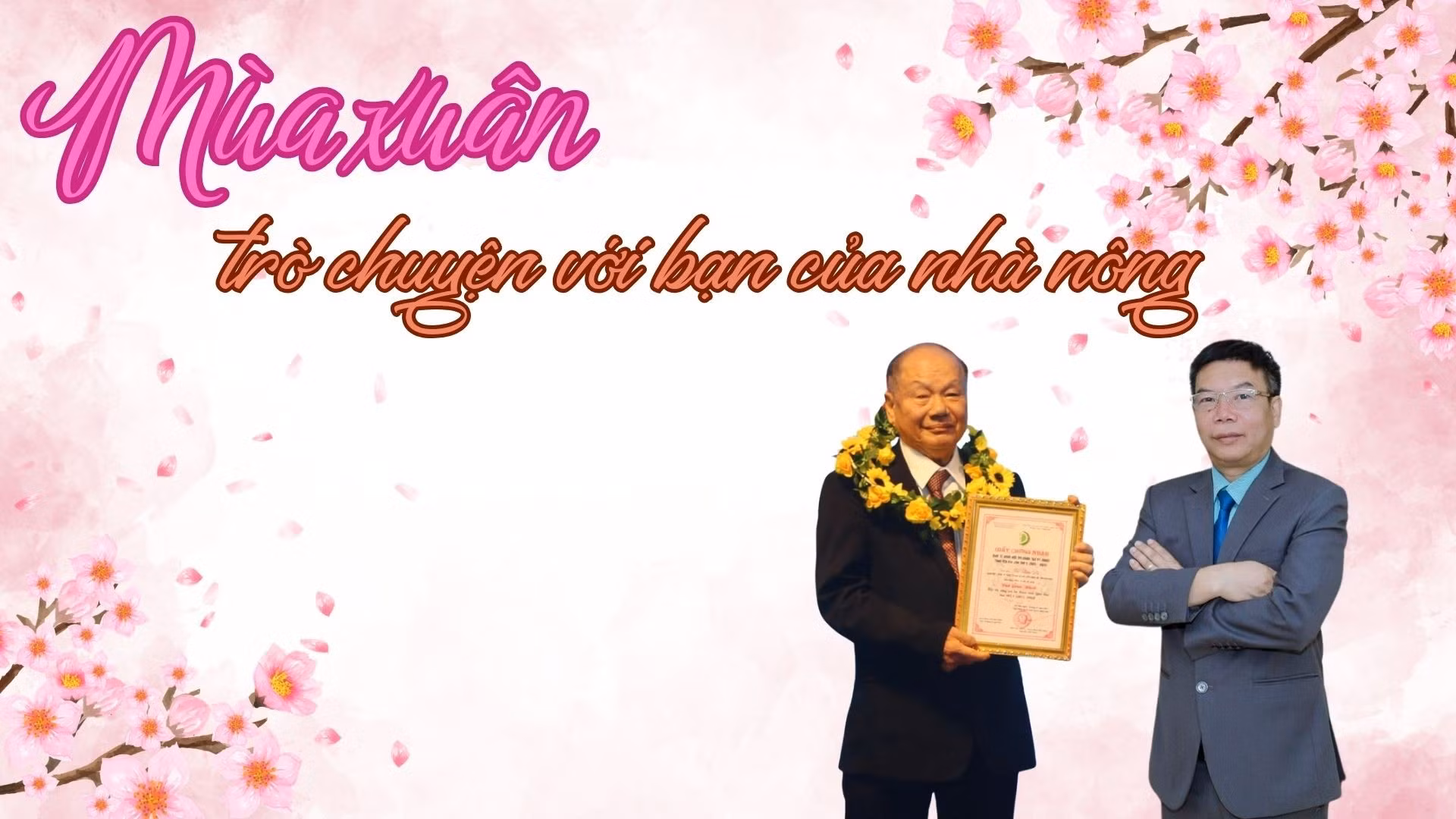 Mùa xuân trò chuyện với bạn của nhà nông