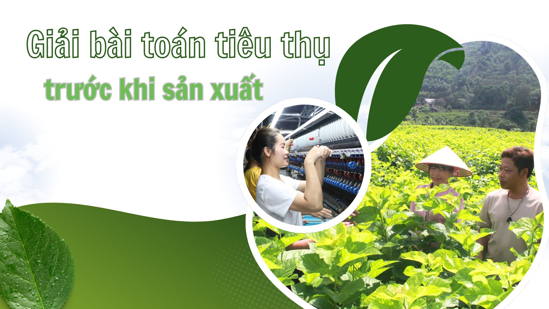 Giải bài toán tiêu thụ trước khi sản xuất