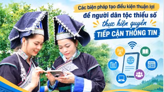 Các biện pháp tạo điều kiện thuận lợi để người dân tộc thiểu số thực hiện quyền tiếp cận thông tin