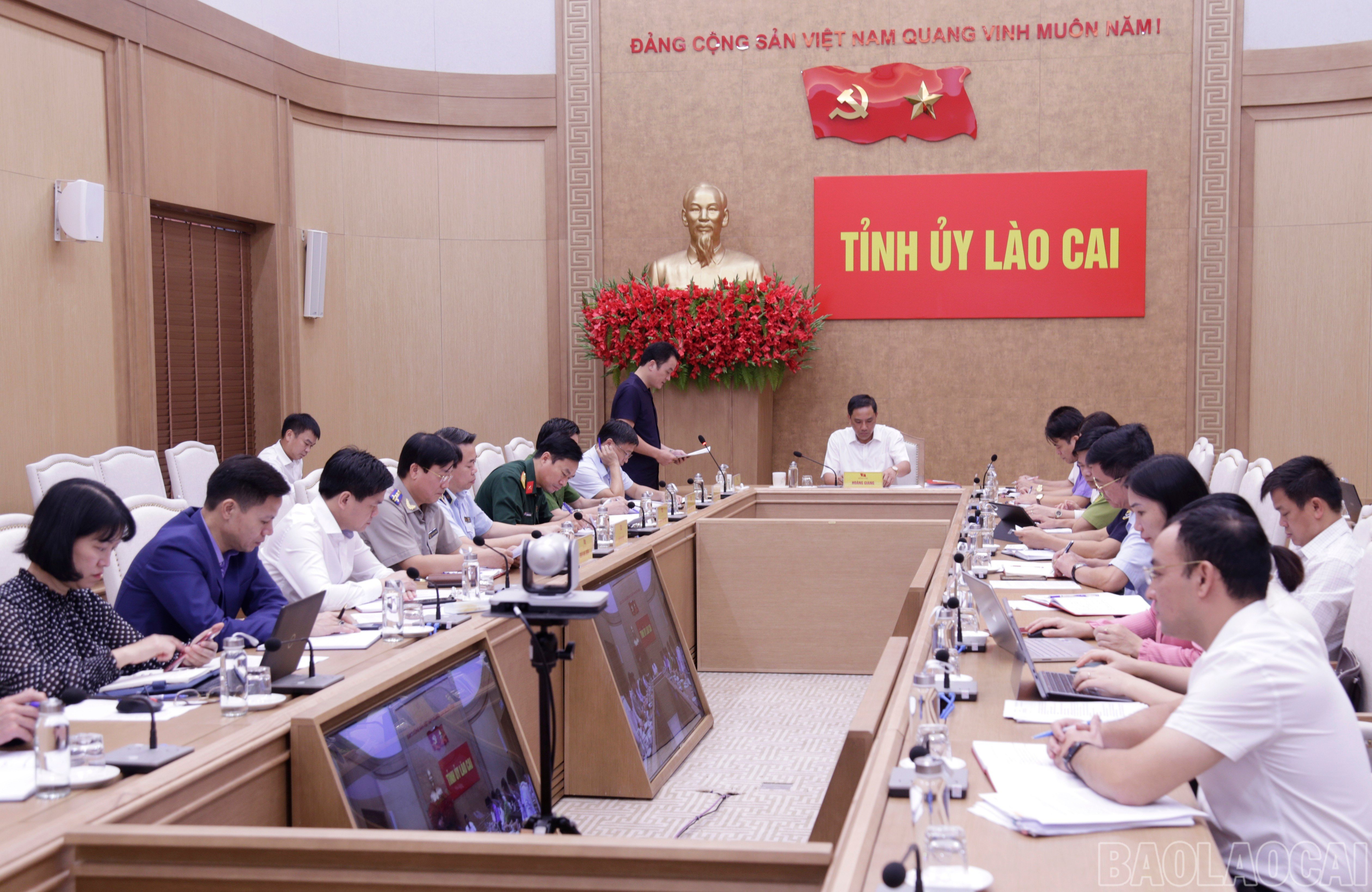 Quang cảnh hội nghị. baolaocai-br_mg-0122.jpg