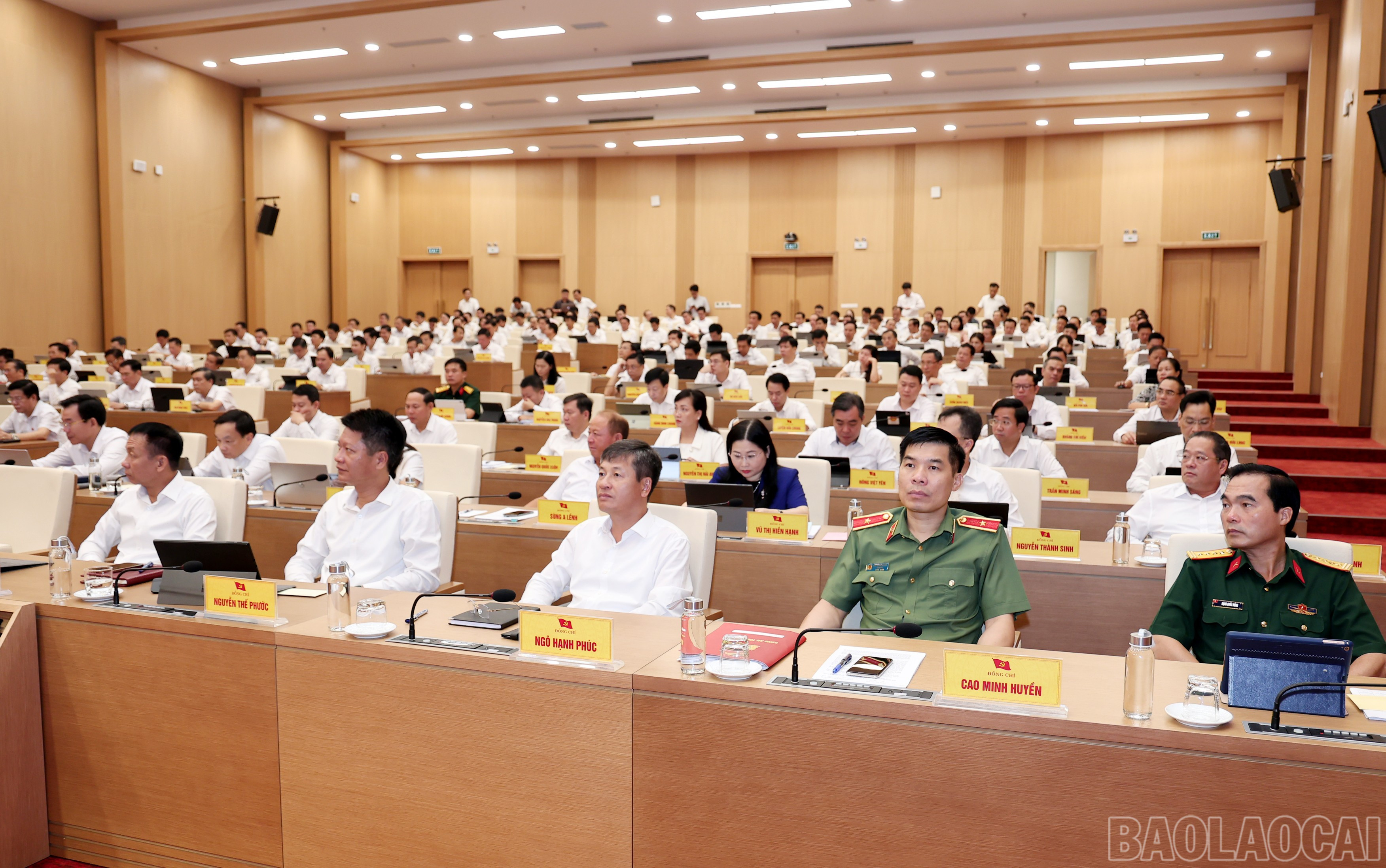 Các đại biểu dự hội nghị baolaocai-br_img-4797.jpg