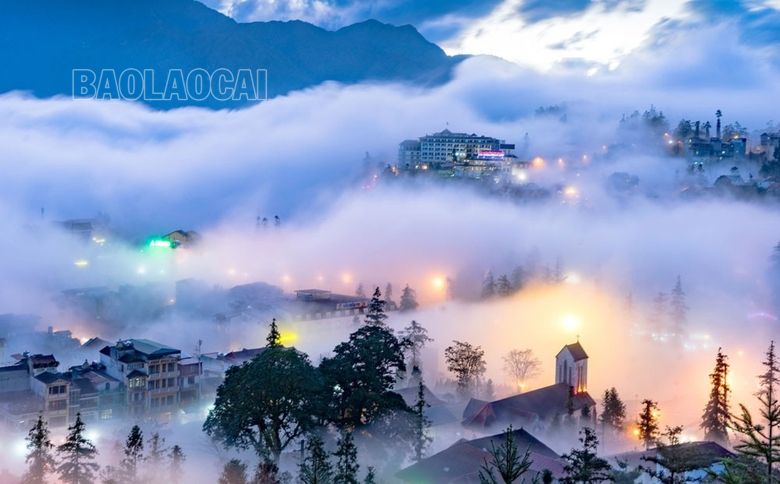Sa Pa được biết đến là "Thành phố mờ sương". Ảnh: Ngọc Bằng s1.jpg