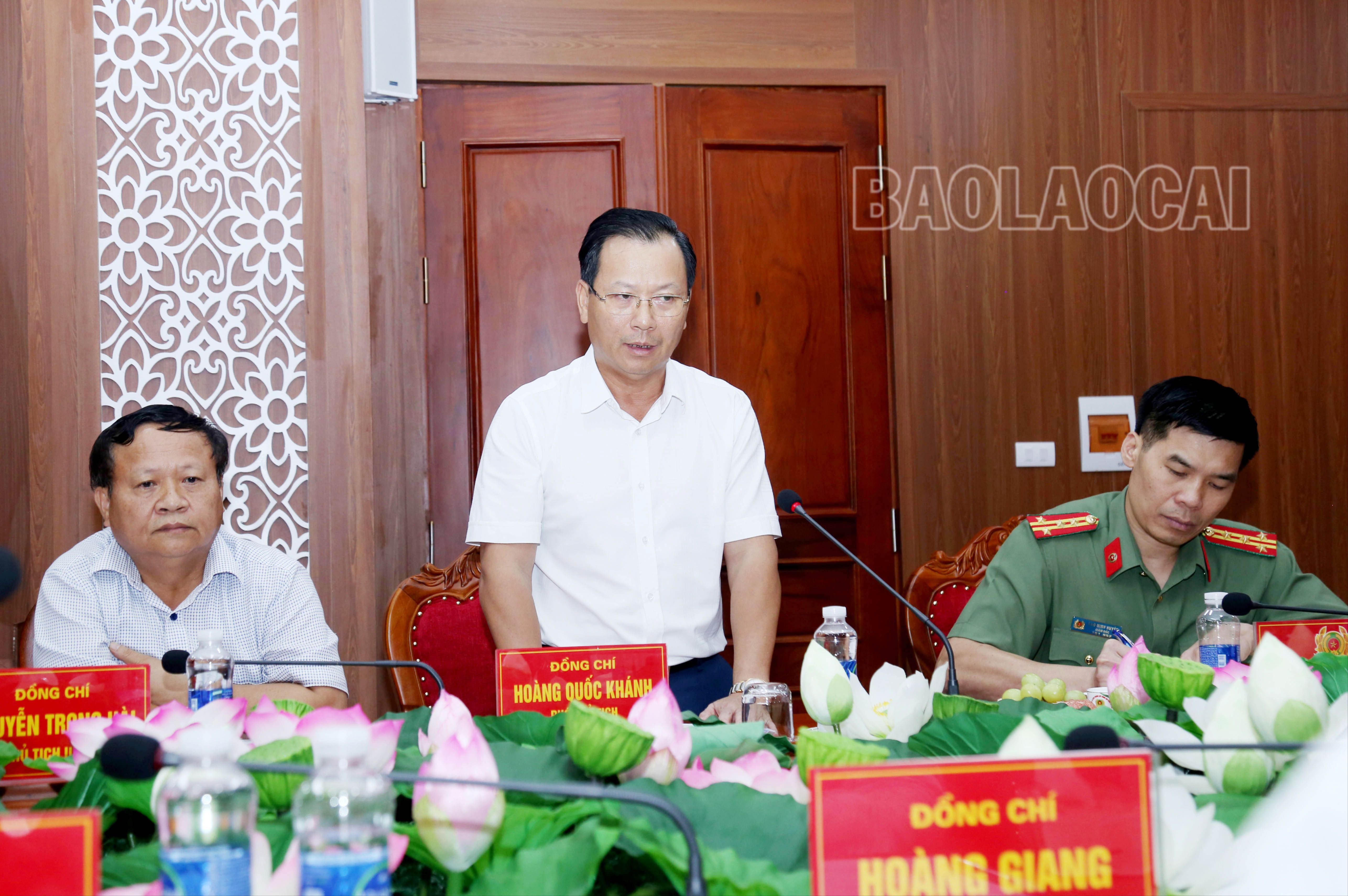 Phó Chủ tịch Thường trực UBND tỉnh Hoàng Quốc Khánh phát biểu. IMG_7799.JPG