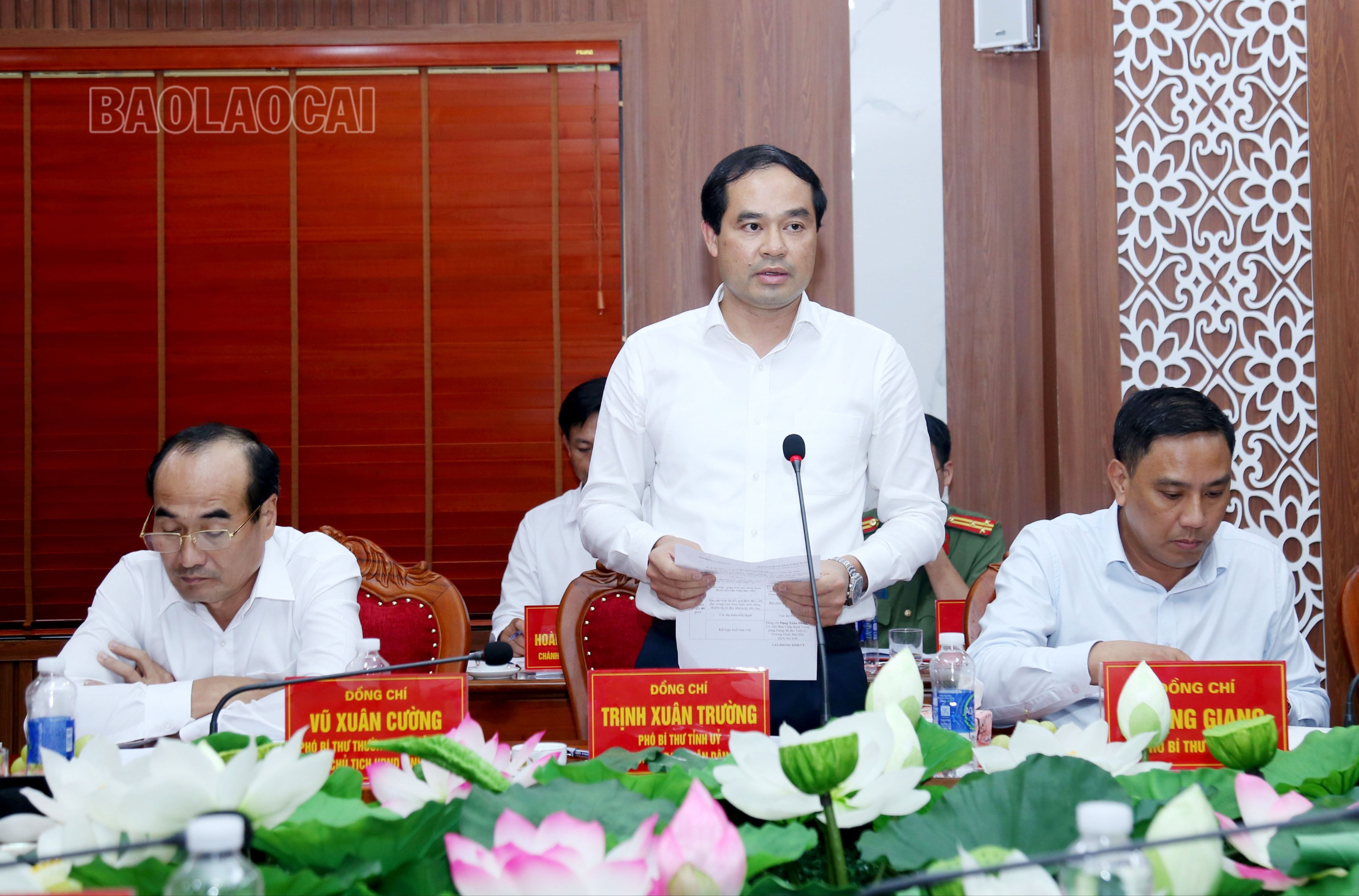 Chủ tịch UBND tỉnh Trịnh Xuân Trường phát biểu. IMG_7822.JPG