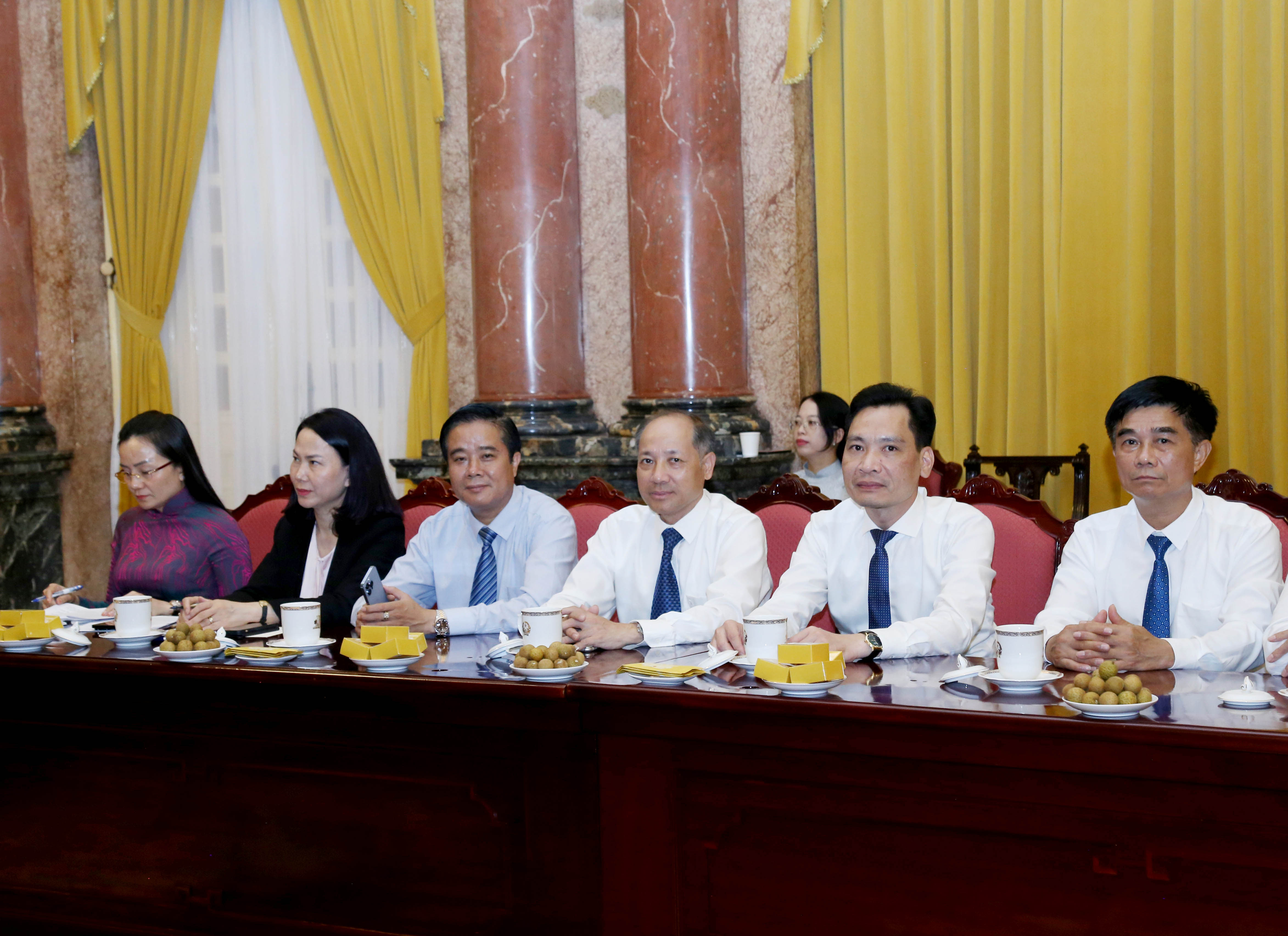 Đai biểu tỉnh Lào Cai tại buổi gặp mặt. IMG_6184.JPG