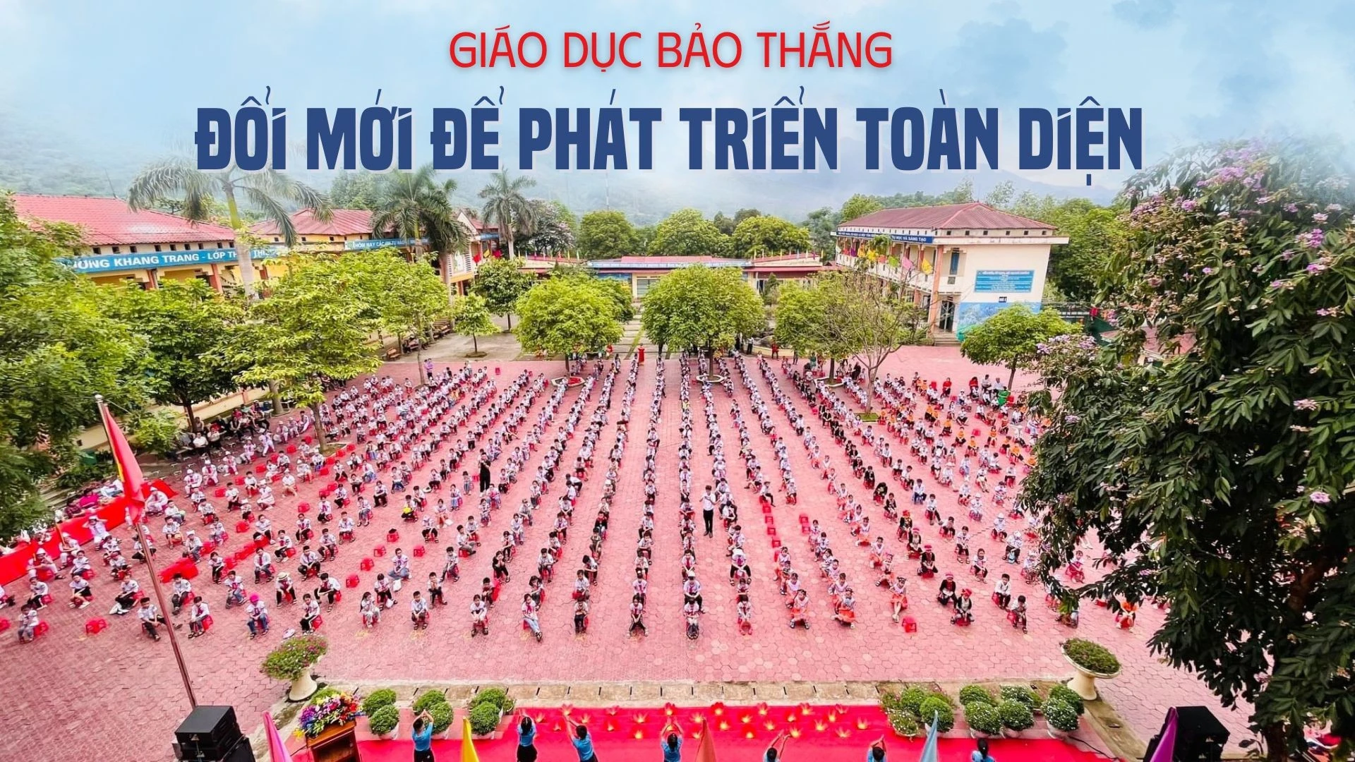 Giáo dục Bảo Thắng đổi mới để phát triển toàn diện