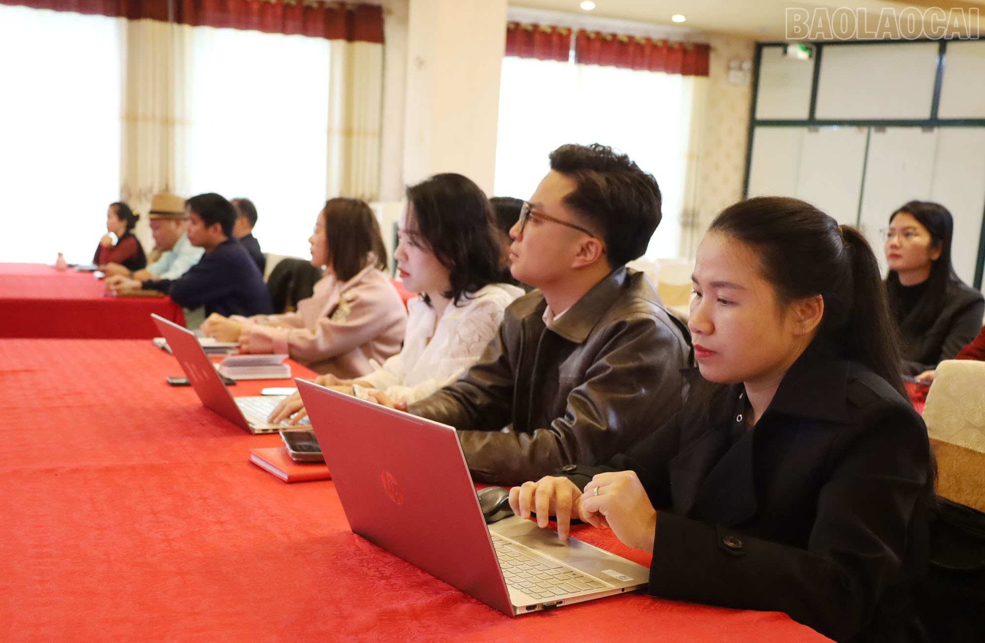 Học viên tham gia lớp tập huấn.