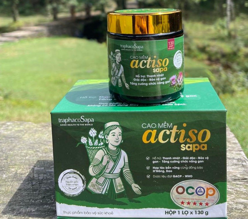 Hai sản phẩm từ lá atiso là cao mềm và trà phun sương đạt chứng nhận OCOP 5 sao – đây là niềm tự hào của nông nghiệp Lào Cai. c.jpg