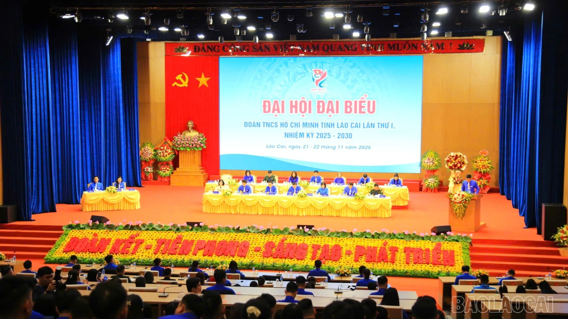 Phiên thứ nhất Đại hội đại biểu Đoàn TNCS Hồ Chí Minh tỉnh Lào Cai lần thứ I, nhiệm kỳ 2025 - 2030.