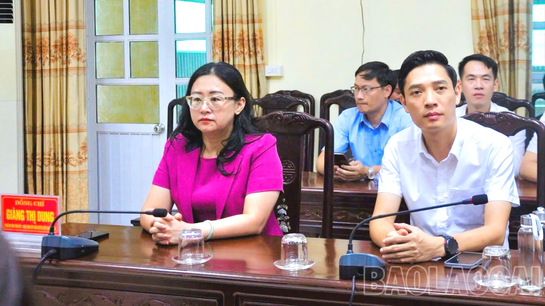 Đồng chí Giàng Thị Dung - Phó Bí thư Tỉnh ủy, Chủ tịch Ủy ban MTTQ Việt Nam tỉnh Lào Cai tham dự Chương trình. z6920483978967-ca913cd1e1577cdfd85dd0cae6bdad23-1619.jpg