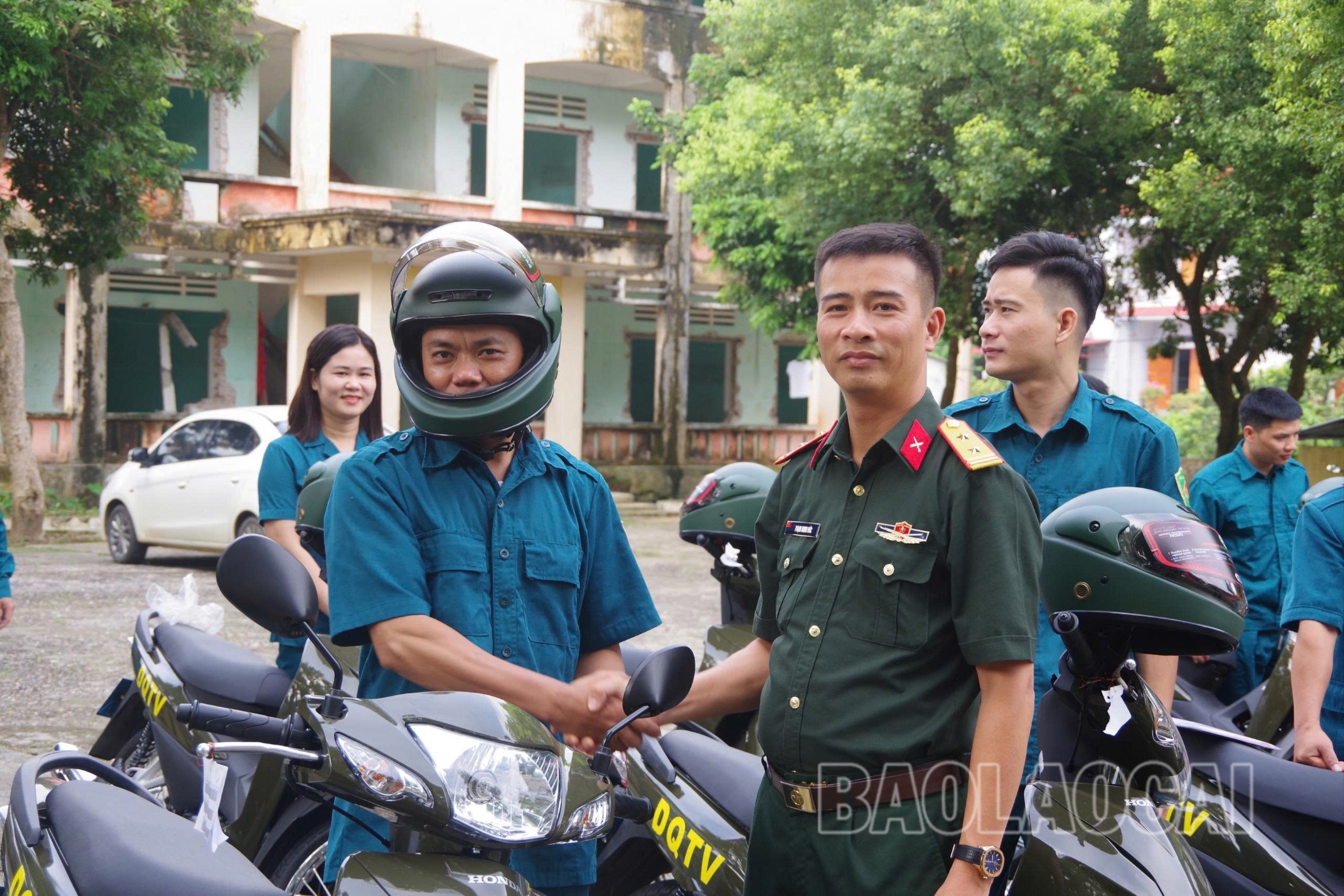 Ban chỉ huy PTKV 2 - Bảo Thắng bàn giao xe cho các Ban CHQS cấp xã bao-thang-2-9520.jpg