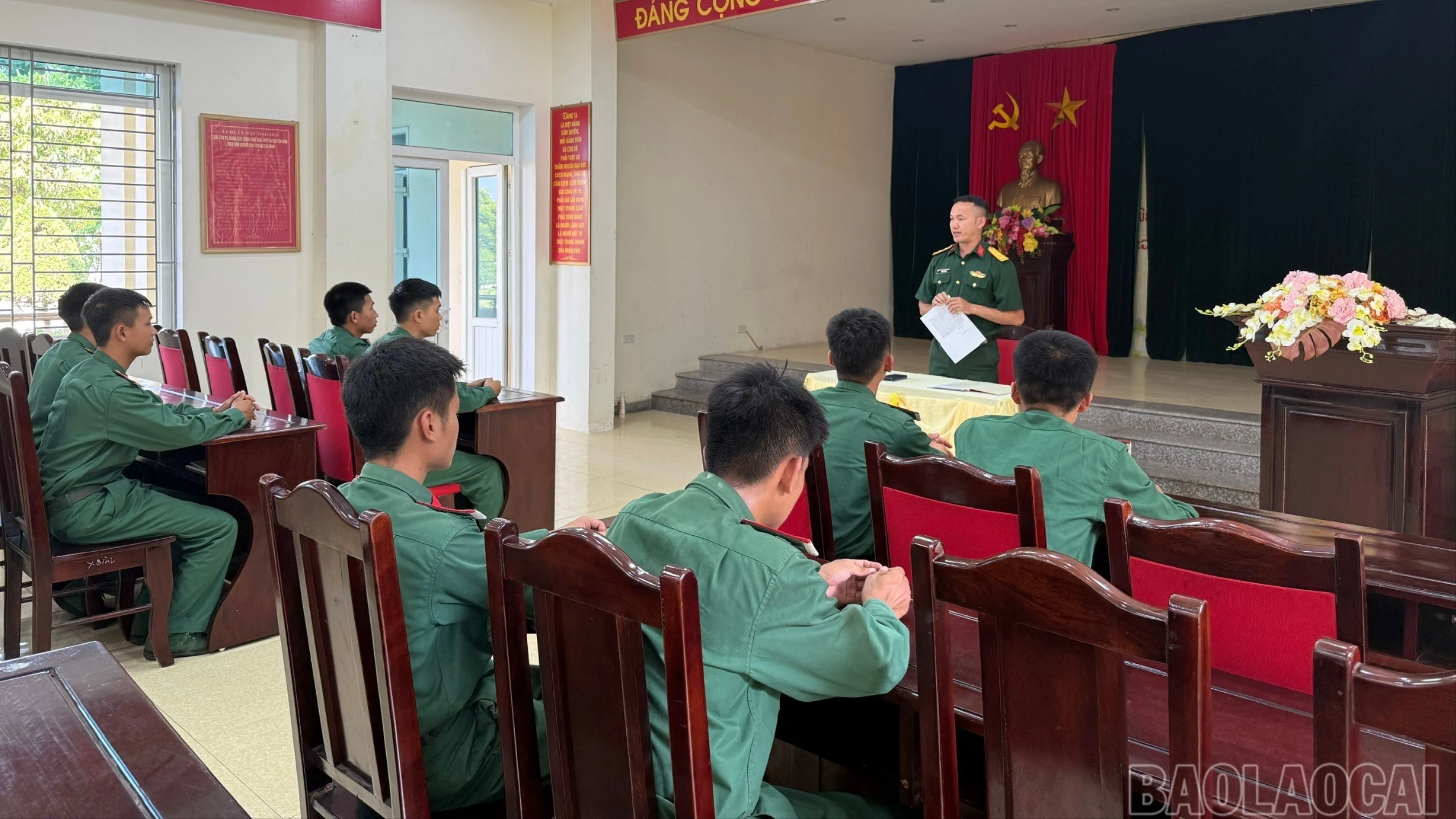 Bộ CHQS tỉnh chú trọng giáo dục chính trị tư tưởng cho ĐVTN.