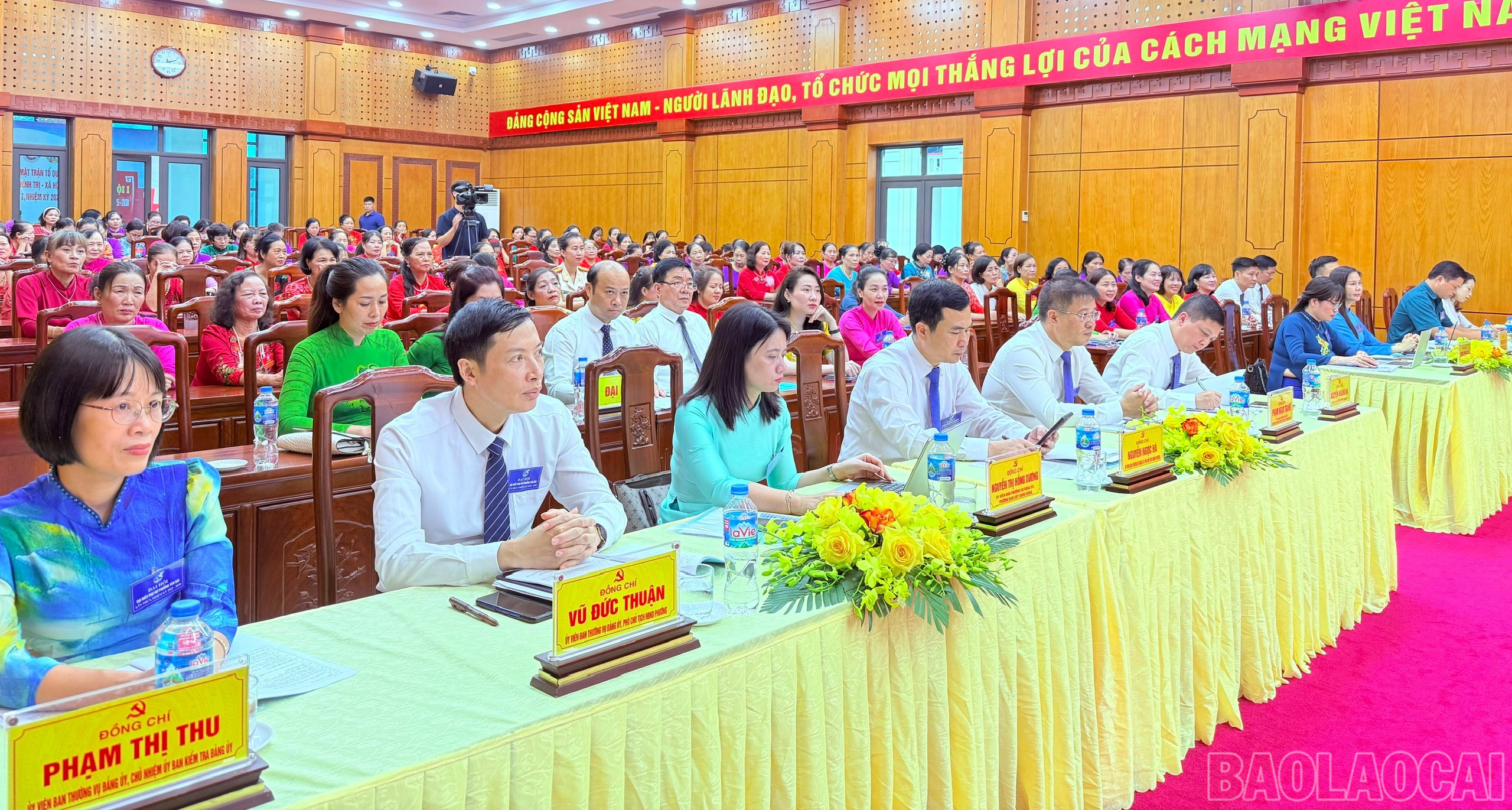 Các đại biểu tham dự đại hội. baolaocai-br_yb-1.jpg