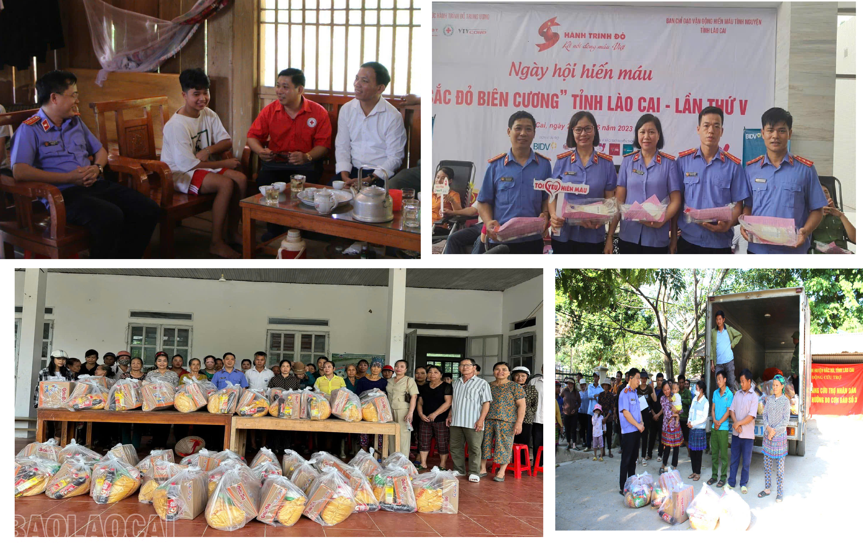 សមាគមកាកបាទក្រហមនៃស្ថាប័នអយ្យការប្រជាជនខេត្តបានអនុវត្តសកម្មភាពមនុស្សធម៌ជាក់ស្តែង និងមានអត្ថន័យជាច្រើន។ baolaocai-bl_anh-phong-va-doan-cong-tac-16122025.png