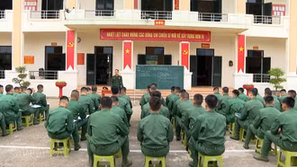 Những ngày đầu trong quân ngũ