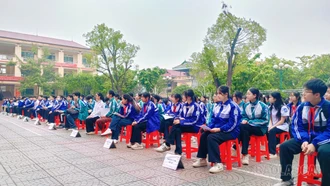 31 thí sinh tham gia thi vượt cấp tại kỳ thi chọn học sinh giỏi các môn văn hóa THCS phường Yên Bái