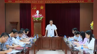 Thống nhất nội dung phục vụ phiên tiếp công dân định kỳ hằng tháng của đồng chí Bí thư Tỉnh ủy