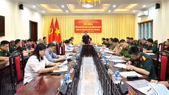 Đảm bảo an toàn tuyệt đối cho diễn tập phòng thủ dân sự tỉnh