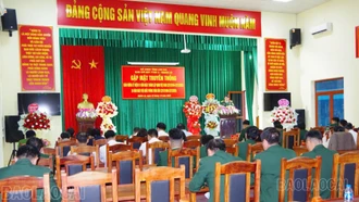 Ban Chỉ huy Phòng thủ khu vực 4 - Nghĩa Lộ, gặp mặt truyền thống