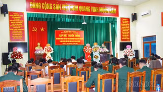 Ban Chỉ huy Phòng thủ khu vực 4 - Nghĩa Lộ, gặp mặt truyền thống
