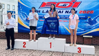 Bế mạc Giải vô địch bơi tỉnh Lào Cai năm 2026