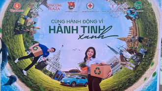 Hơn 100 tình nguyện viên hành động vì hành tinh xanh 