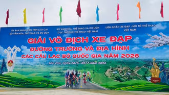 Lào Cai: Khai mạc Giải vô địch xe đạp đường trường và địa hình các câu lạc bộ quốc gia năm 2026