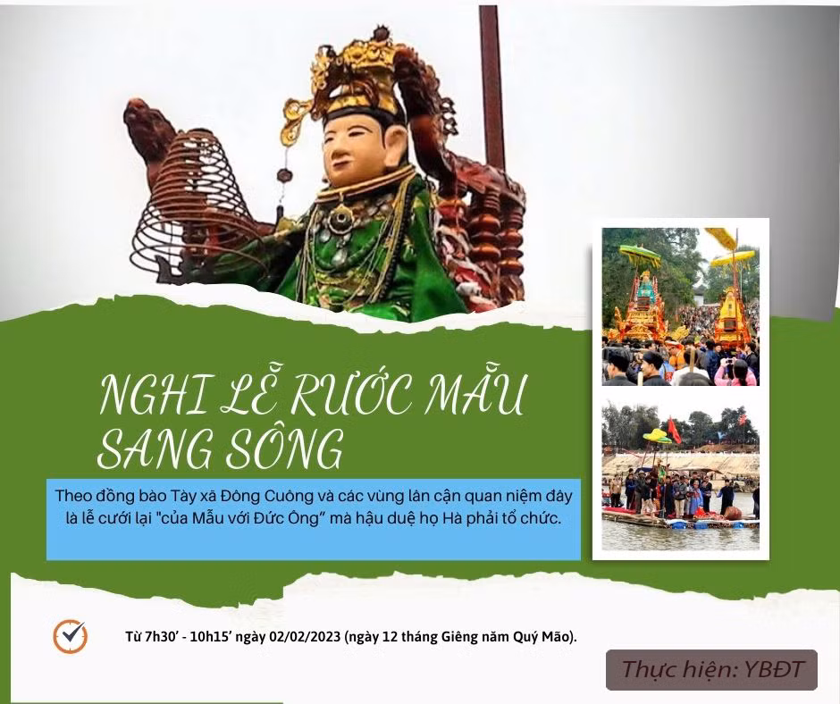 [Inforgraphic] Chương trình Lễ công bố Quyết định chứng nhận Di sản văn hóa phi vật thể quốc gia “Lễ hội Đền Đông Cuông” và khai mạc Lễ hội Đền Đông Cuông năm 2023 ảnh 7
