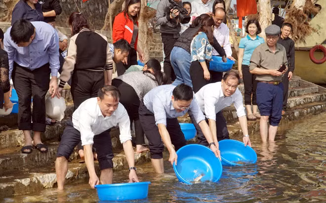 Tết ông Công, ông Táo: Lan toả ý thức bảo vệ nguồn lợi thuỷ sản, bảo vệ môi trường ảnh 1