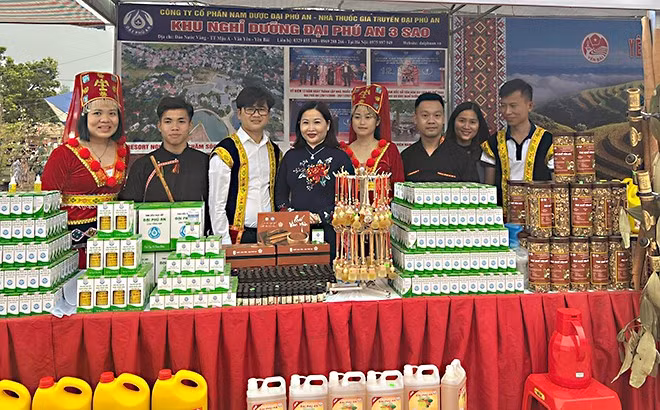 Phó Chủ tịch UBND tỉnh Vũ Thị Hiền Hạnh tham dự Ngày hội Văn hóa, thể thao, du lịch các dân tộc và Lễ hội Hoa ban tại Điện Biên ảnh 3