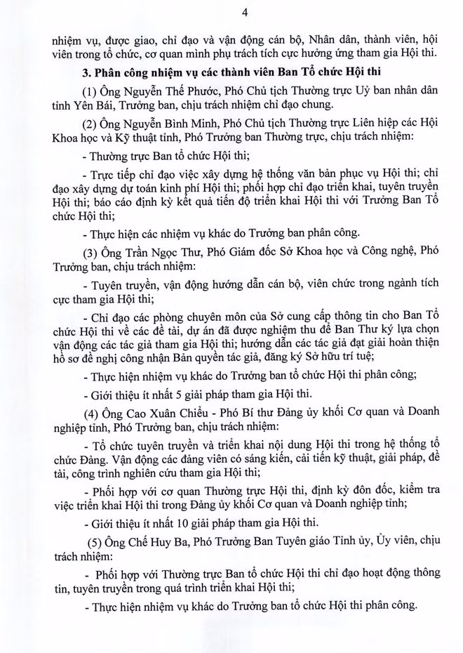 Phát động Hội thi Sáng tạo kỹ thuật tỉnh Yên Bái lần thứ XI ảnh 4