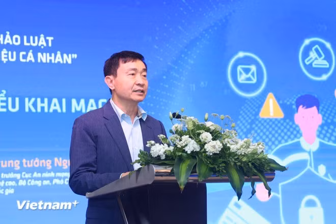 Trung tướng Nguyễn Minh Chính - Cục trưởng Cục An ninh mạng và Phòng, chống tội phạm sử dụng công nghệ cao (A05 - Bộ Công an), Phó Chủ tịch thường trực NCA.