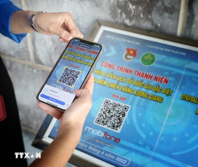 Quét mã QR tìm hiểu về Di tích Lịch sử Quốc gia Đặc biệt Địa điểm Chiến thắng Xương Giang.