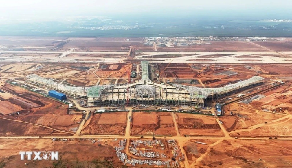 Đại công trường sân bay Long Thành thi công xuyên Tết. 2.jpg