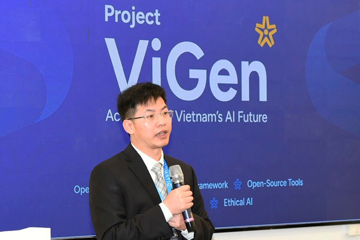Ông Trần Việt Hùng, nhà sáng lập & CEO Tổ chức AI for Vietnam. 4.jpg