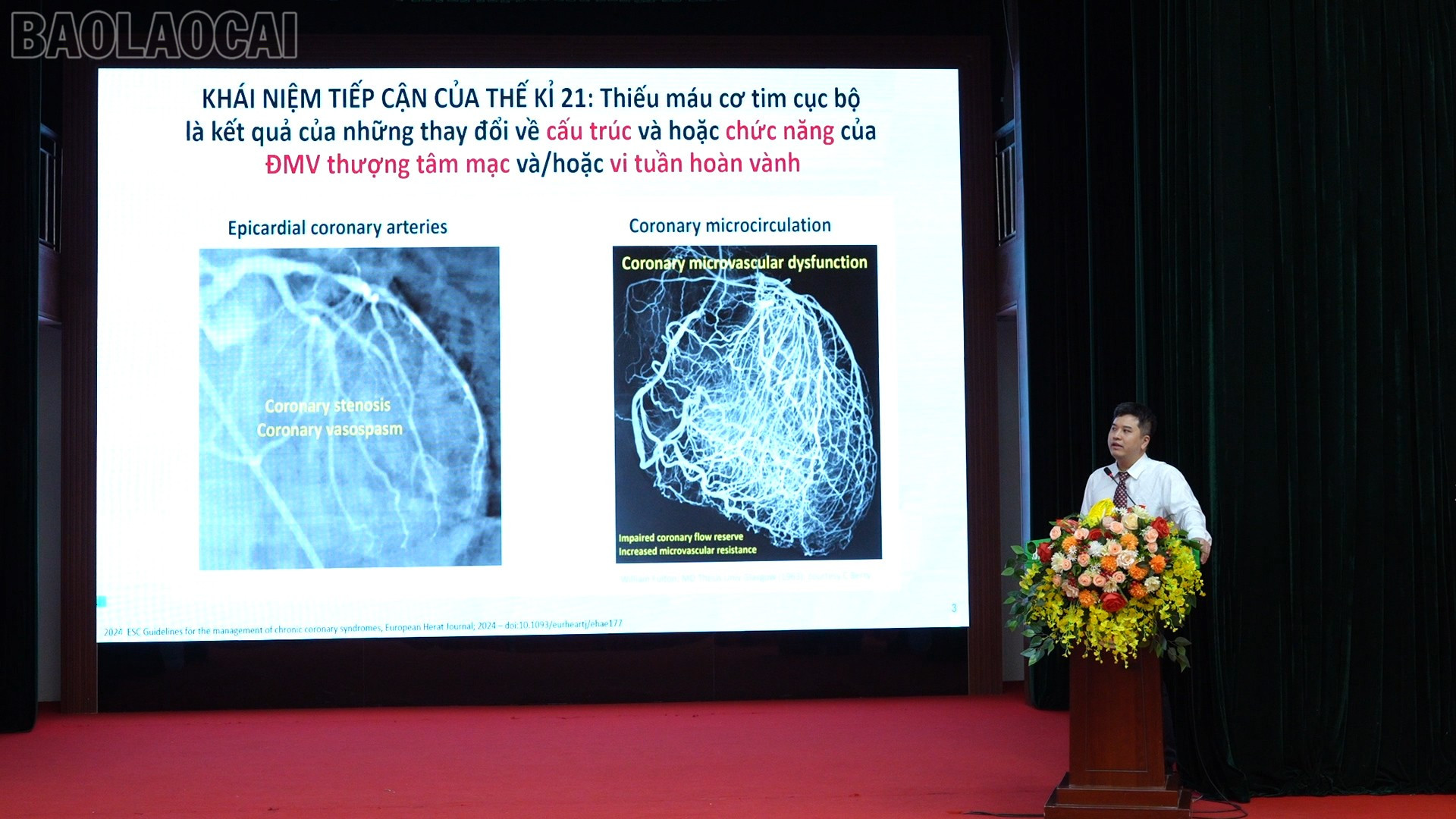 Báo cáo viên Trường Đại học Y Hà Nội trình bày chuyên đề: Quản lý hội chứng mạch vành mạn - từ khuyến cáo đến thực hành lâm sàng. baolaocai-tl_yen-bai-riverside00-59-28-28still098.jpg