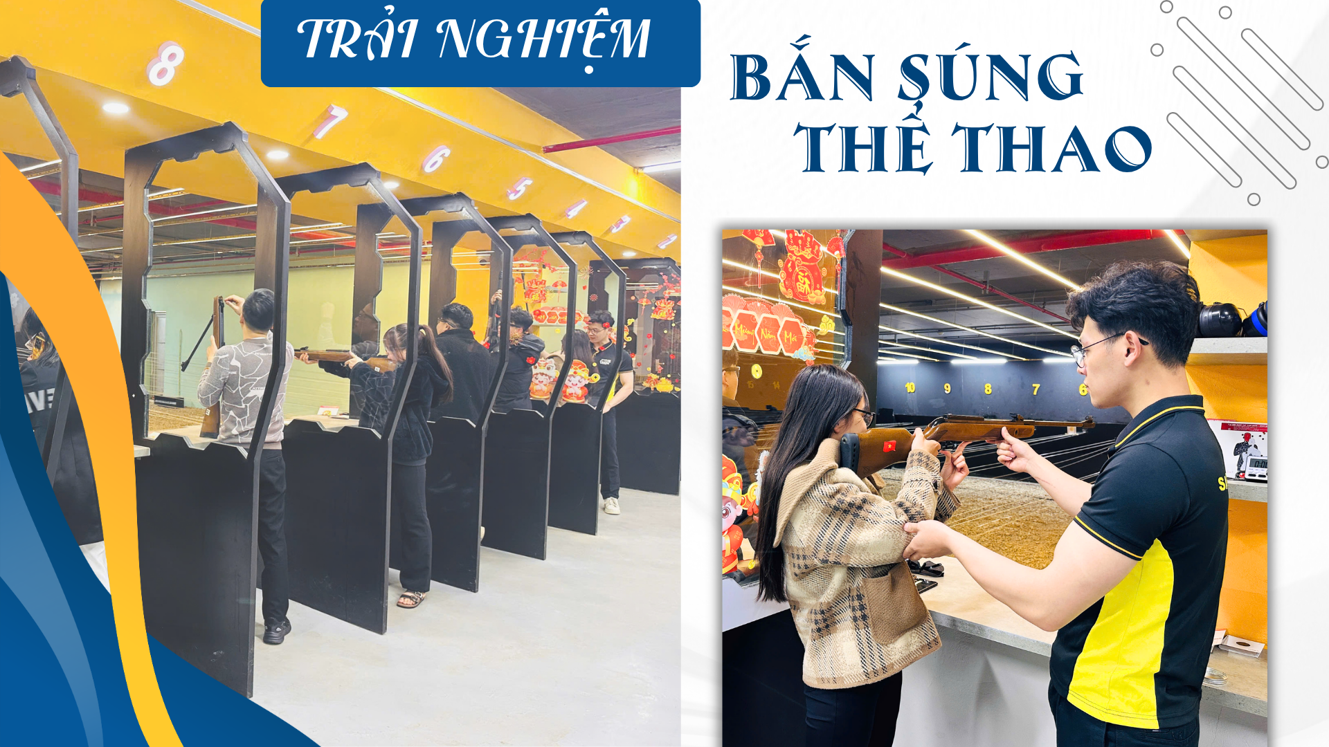 Trải nghiệm bắn súng thể thao