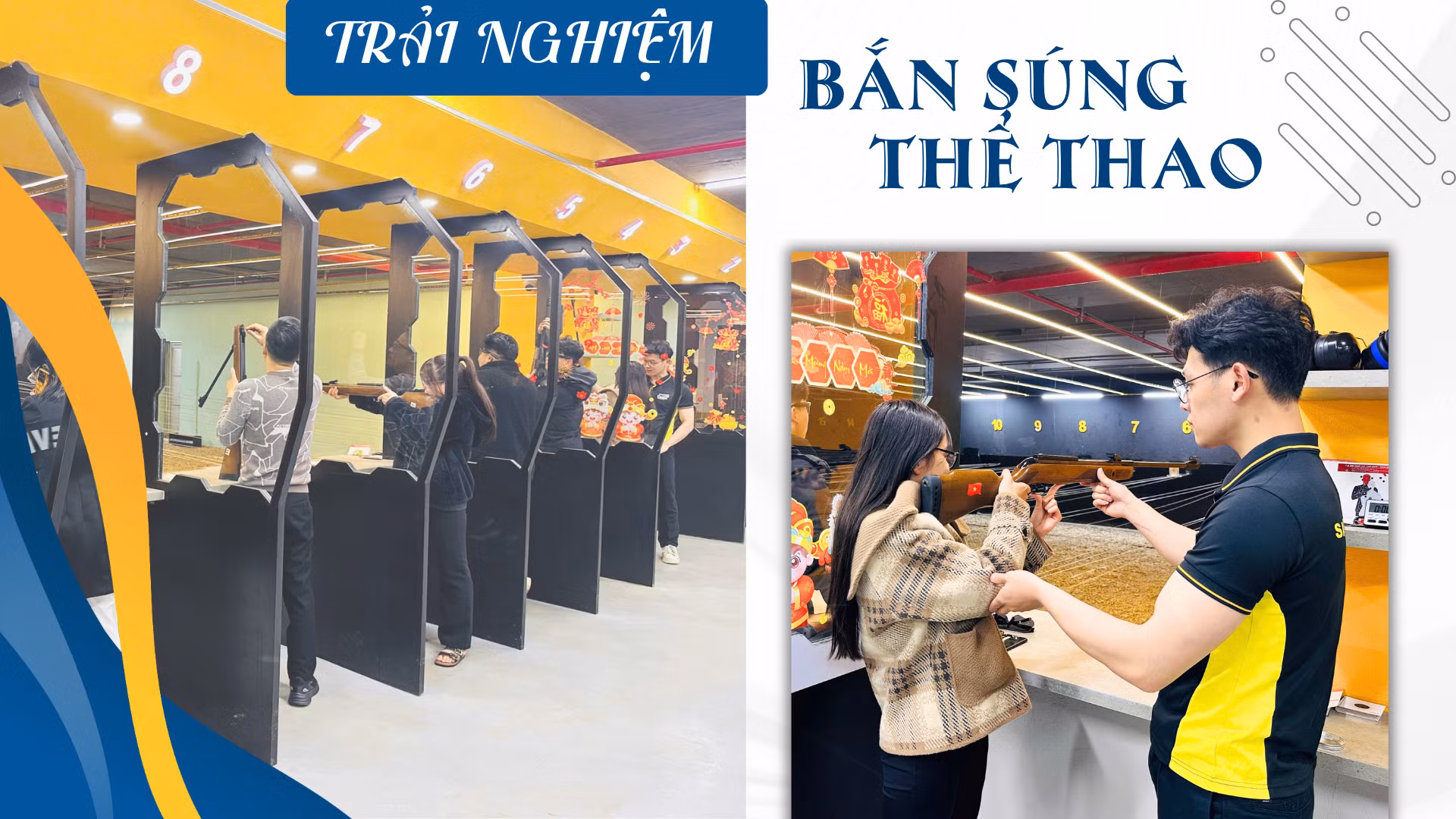 Trải nghiệm bắn súng thể thao