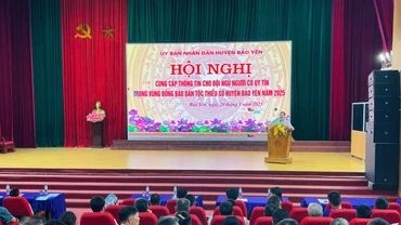 Cung cấp thông tin cho người có uy tín trên địa bàn huyện Bảo Yên năm 2025