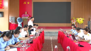 Xã Bản Xèo họp bàn giải pháp tăng thu ngân sách và đảm bảo an toàn hồ đập