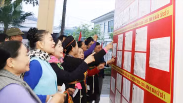 Lào Cai: Công bố kết quả sơ bộ bầu cử đại biểu Quốc hội khóa XVI và đại biểu HĐND các cấp, nhiệm kỳ 2026 - 2031