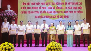 Bát Xát tổng kết thực hiện Nghị quyết Đại hội Đảng bộ huyện nhiệm kỳ 2020 - 2025