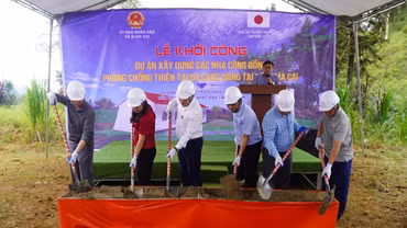 Si Ma Cai khởi công xây dựng nhà cộng đồng phòng, chống thiên tai đa chức năng tại thôn Quan Thần Sán