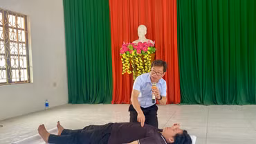 50 người được tập huấn kiến thức, kỹ năng phòng chống tai nạn thương tích trẻ em