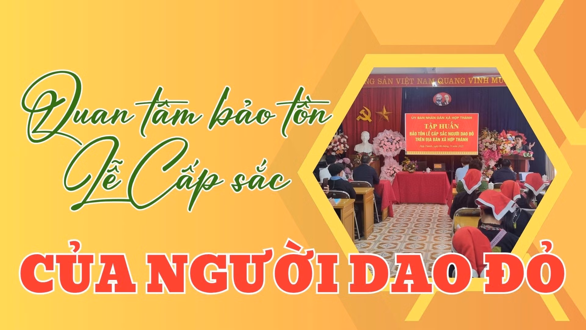 Quan tâm bảo tồn lễ Cấp sắc của người Dao đỏ