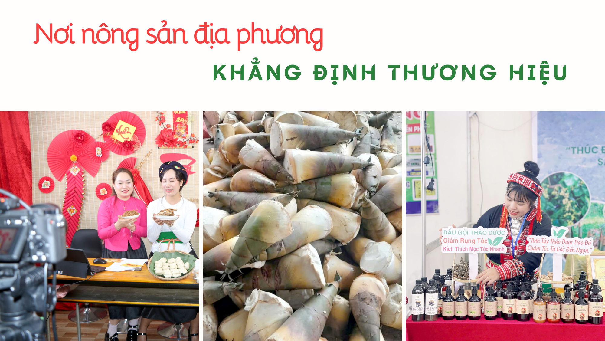 Nơi nông sản địa phương khẳng định thương hiệu