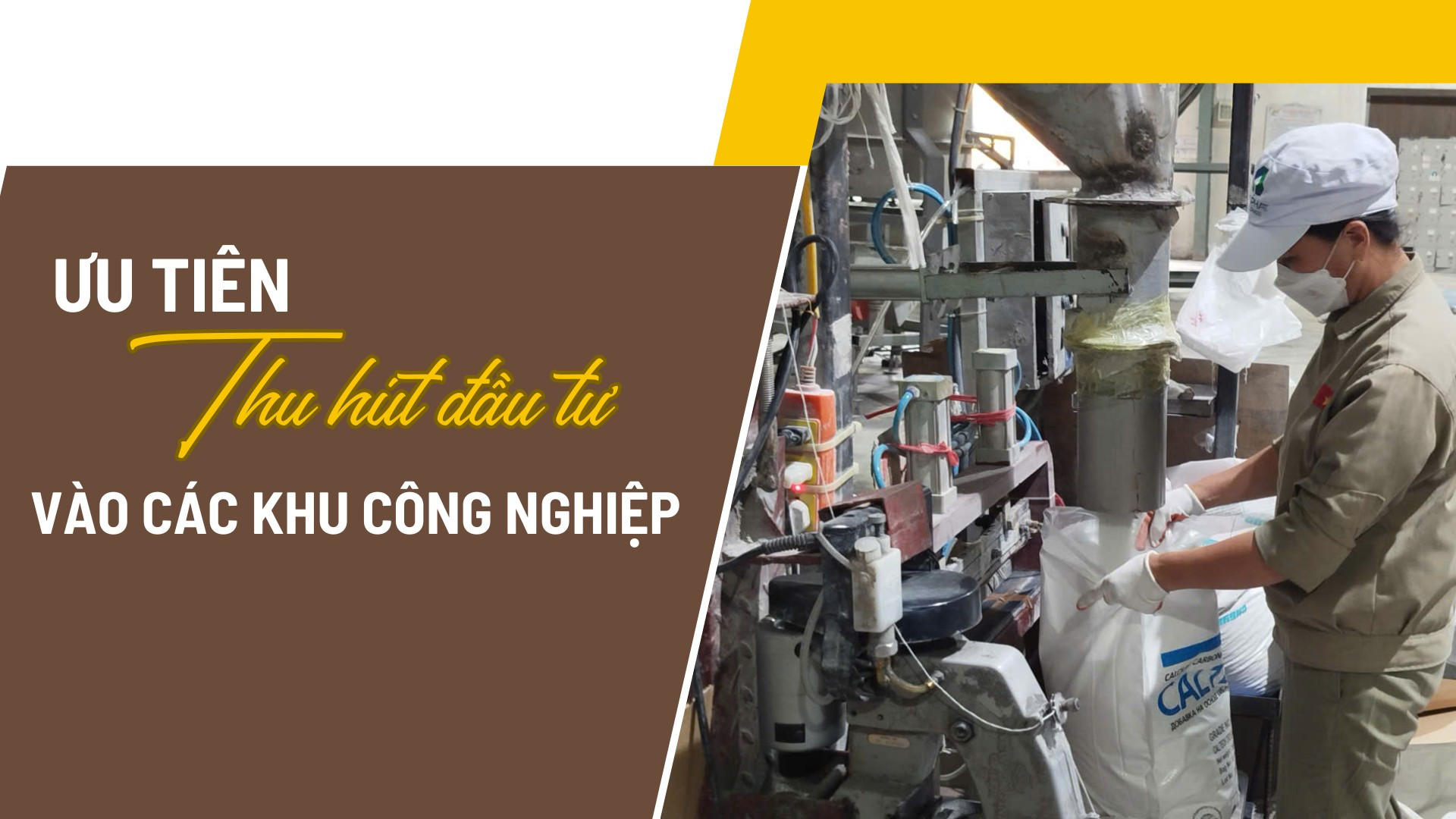 Ưu tiên thu hút đầu tư vào các khu công nghiệp