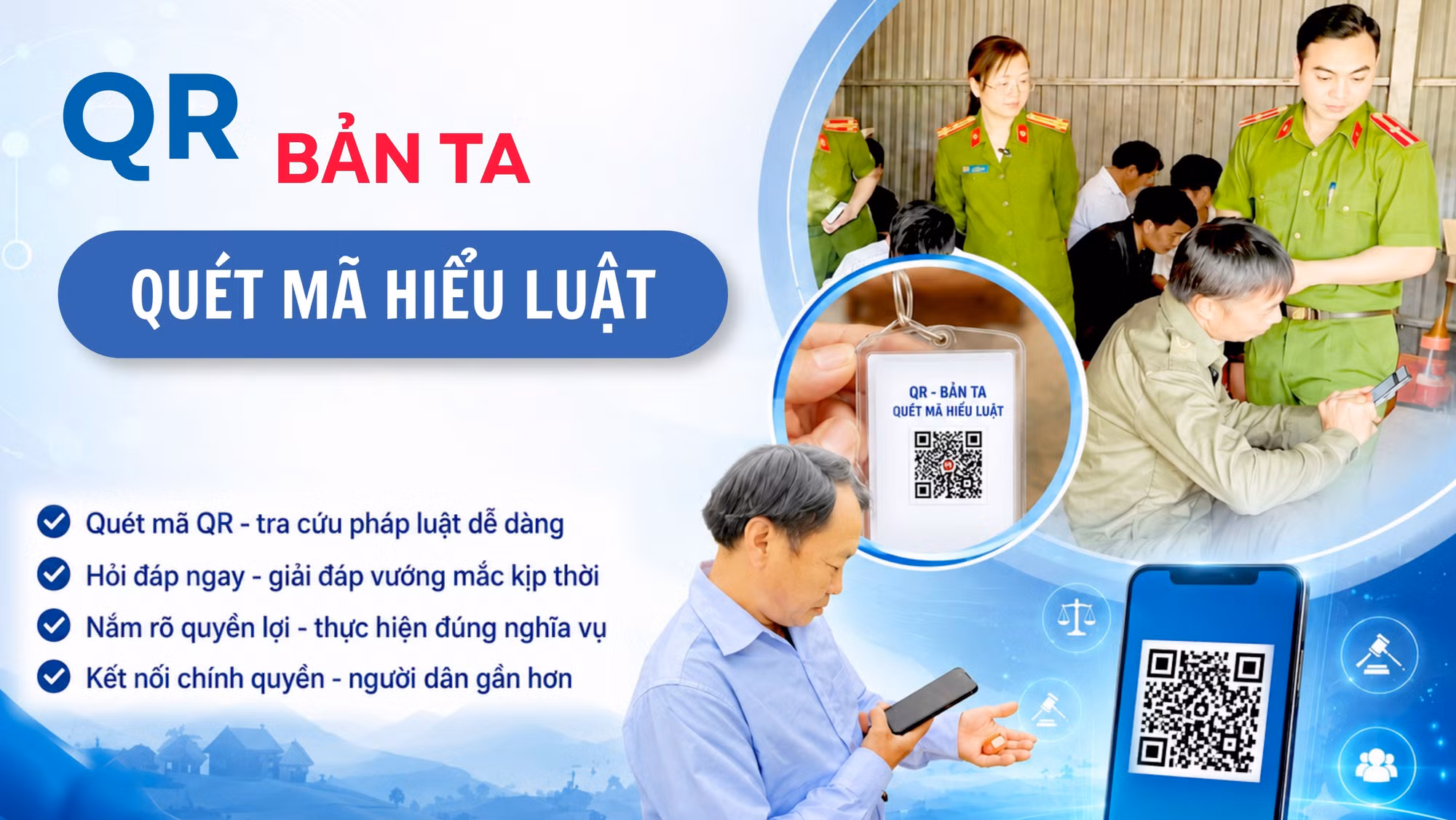 QR Bản ta - quét mã hiểu luật