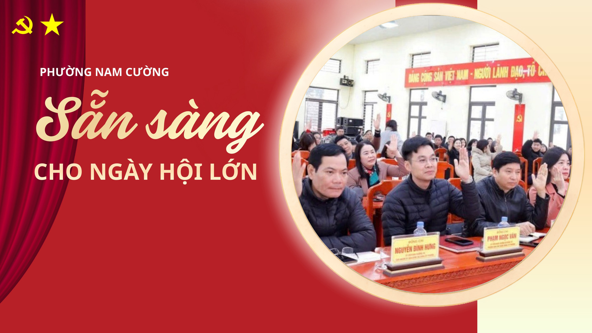 Phường Nam Cường sẵn sàng cho ngày hội lớn